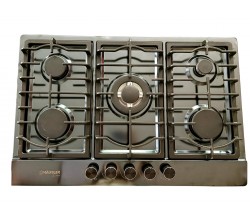 HAUSLER HLS-75BK-BLSS-W газовая поверхность